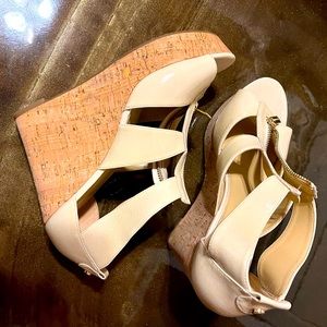 Michael Kors nude wedges